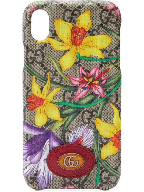 gucci flower iphone xr case|iPhone 6 Gucci wallet case.